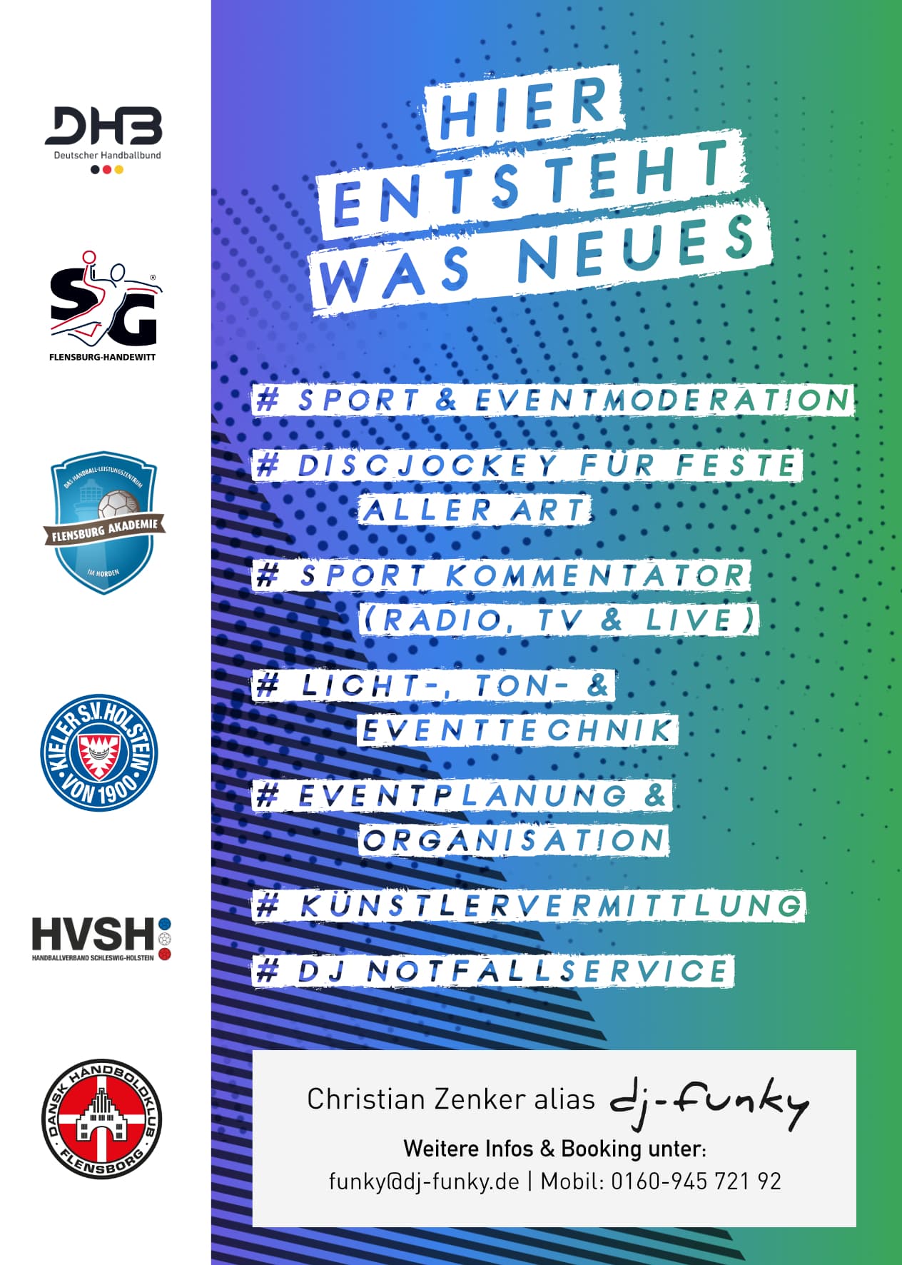 Hier entsteht was Neues – DJ Funky